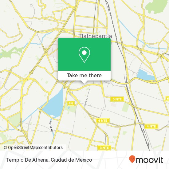 Templo De Athena map