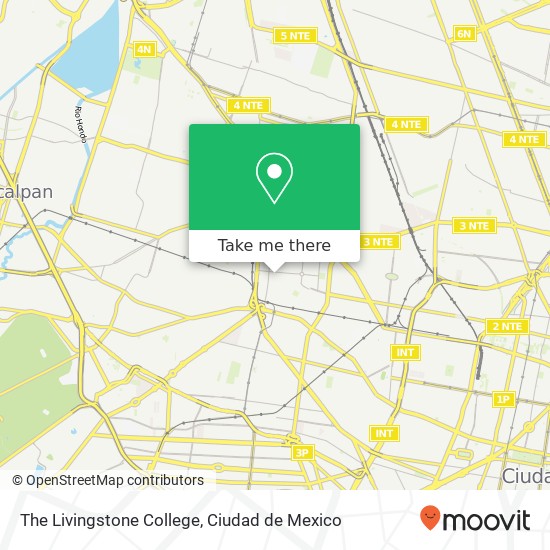 Mapa de The Livingstone College