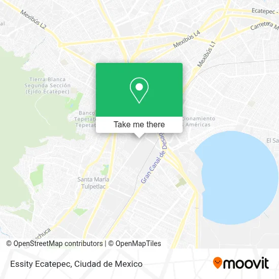 Essity Ecatepec map