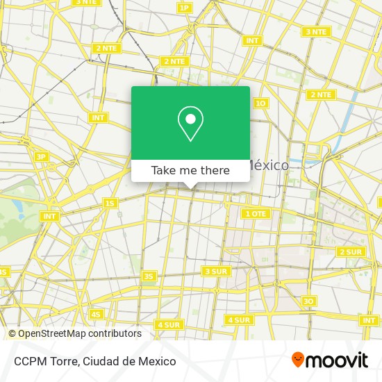 CCPM Torre map