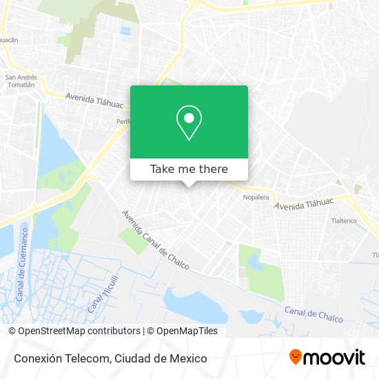 Conexión Telecom map