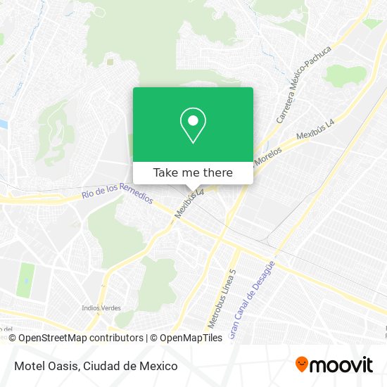 Mapa de Motel Oasis