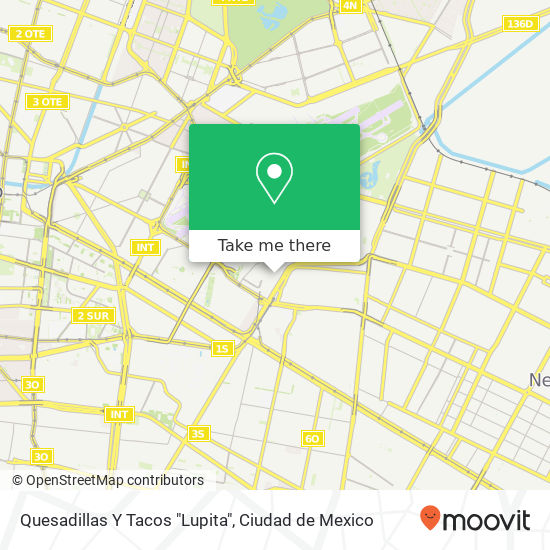 Quesadillas Y Tacos "Lupita" map