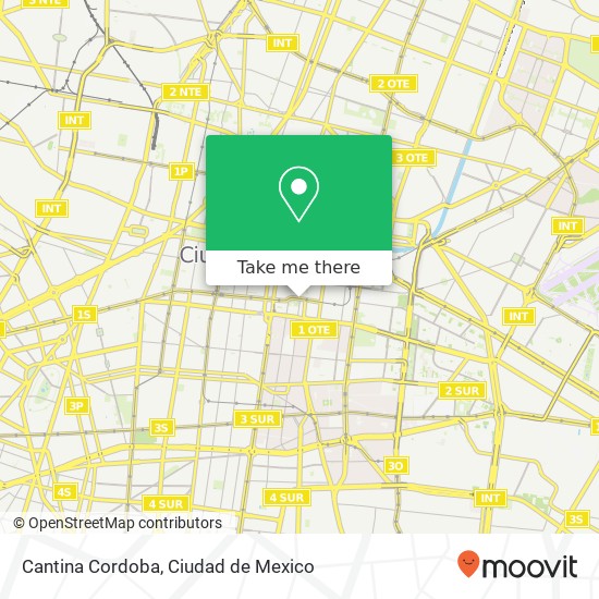 Cantina Cordoba map