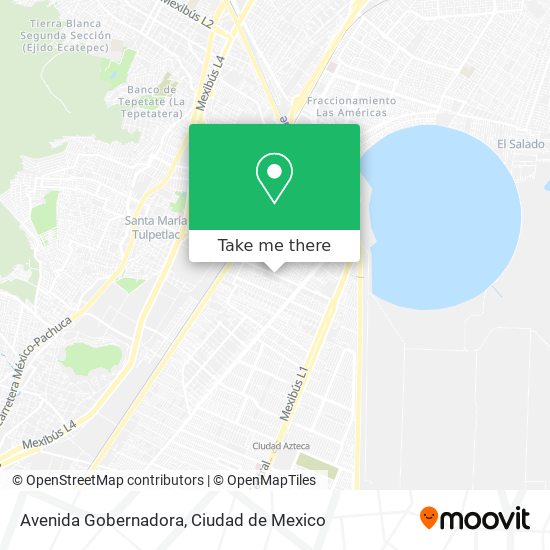 Mapa de Avenida Gobernadora