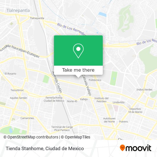 Tienda Stanhome map