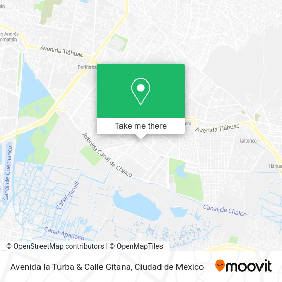 Mapa de Avenida la Turba & Calle Gitana