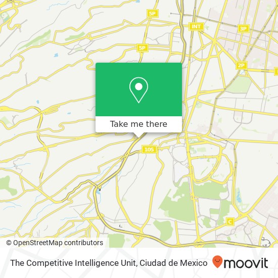 The Competitive Intelligence Unit map