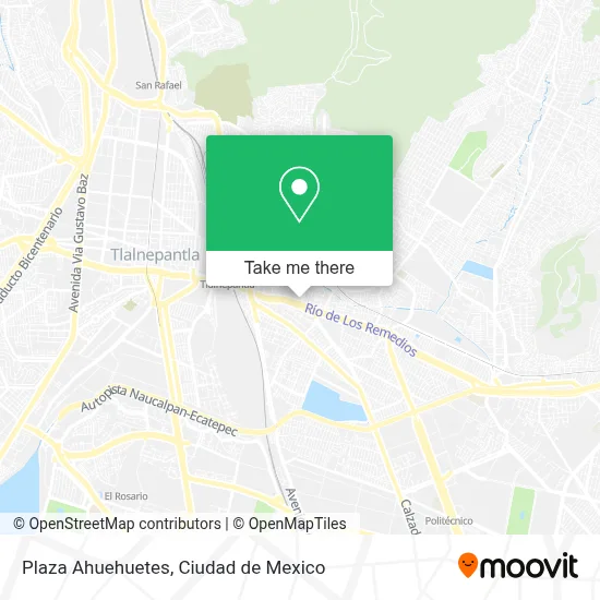 Plaza Ahuehuetes map