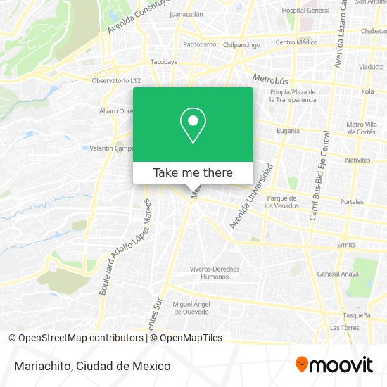 Mariachito map