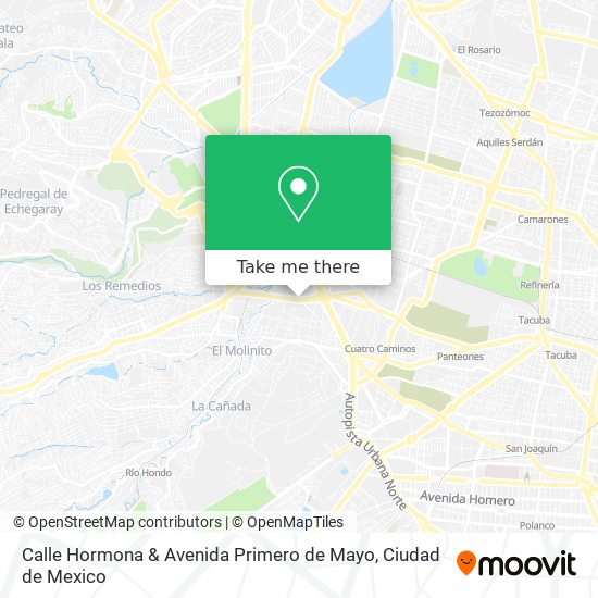 Calle Hormona & Avenida Primero de Mayo map