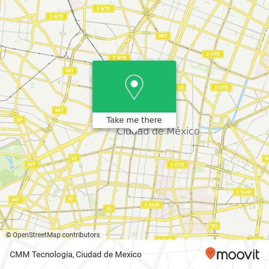 CMM Tecnología map