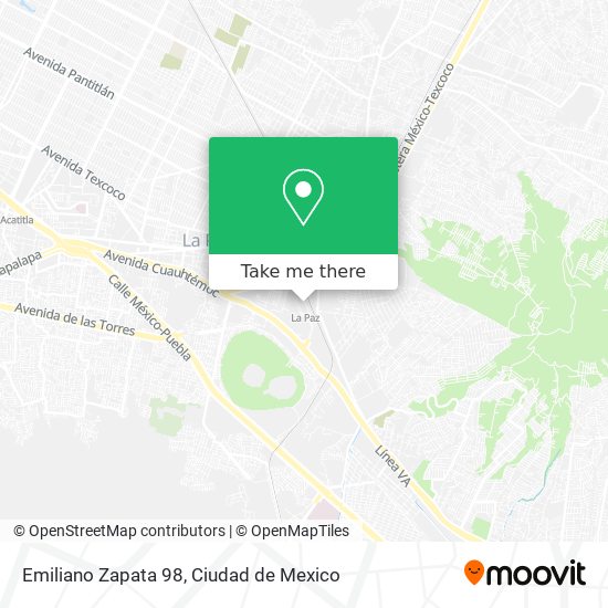 Mapa de Emiliano Zapata 98