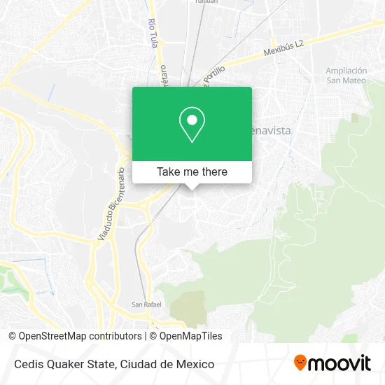 Cedis Quaker State map