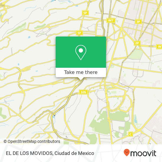 EL DE LOS MOVIDOS map