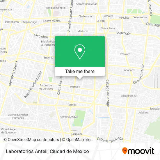 Mapa de Laboratorios Anteii