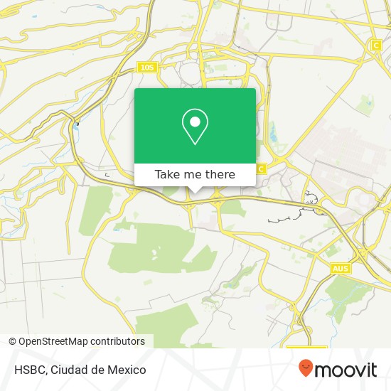 HSBC map