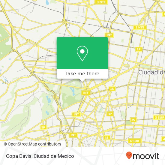 Copa Davis map