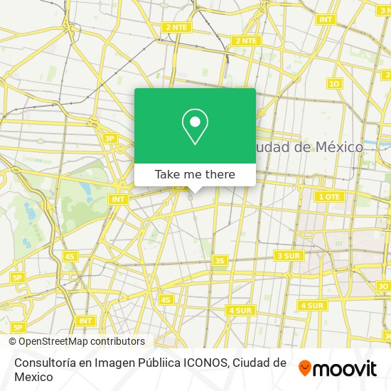 Consultoría en Imagen Públiica ICONOS map