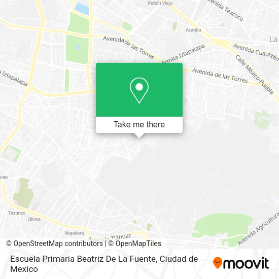 Escuela Primaria Beatriz De La Fuente map