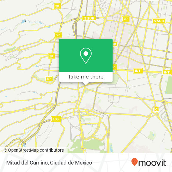 Mitad del Camino map