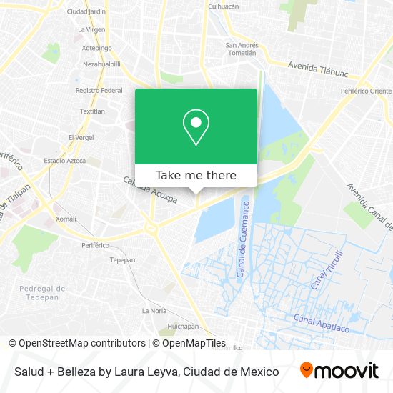 Salud + Belleza by Laura Leyva map