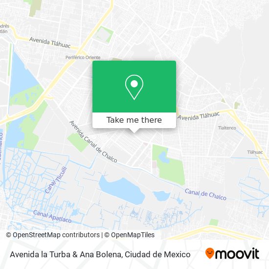 Avenida la Turba & Ana Bolena map