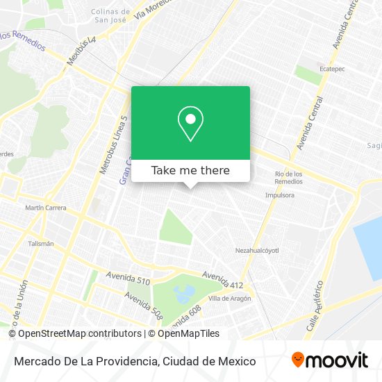 Mercado De La Providencia map