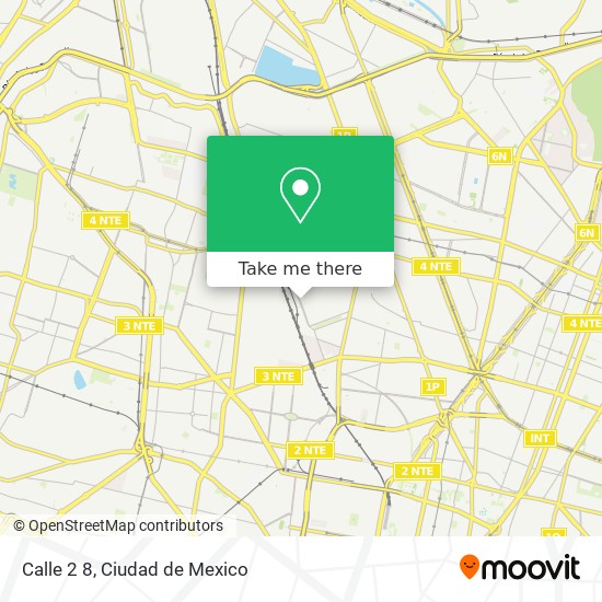 Calle 2 8 map