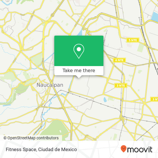 Fitness Space map