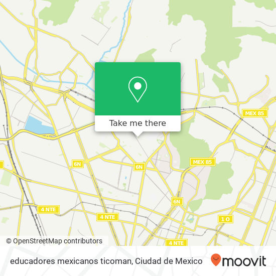 educadores mexicanos ticoman map