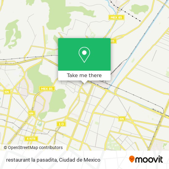 restaurant la pasadita map