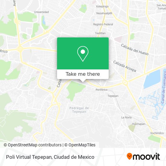 Mapa de Poli Virtual Tepepan