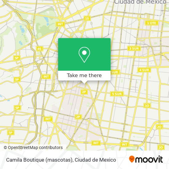 Camila Boutique (mascotas) map