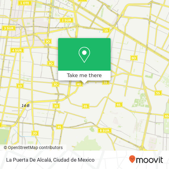 La Puerta De Alcalá map