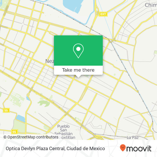 Optica Devlyn Plaza Central map