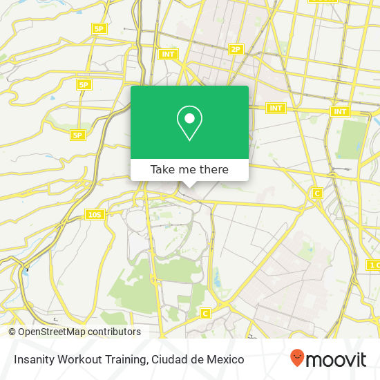 Insanity Workout Training map