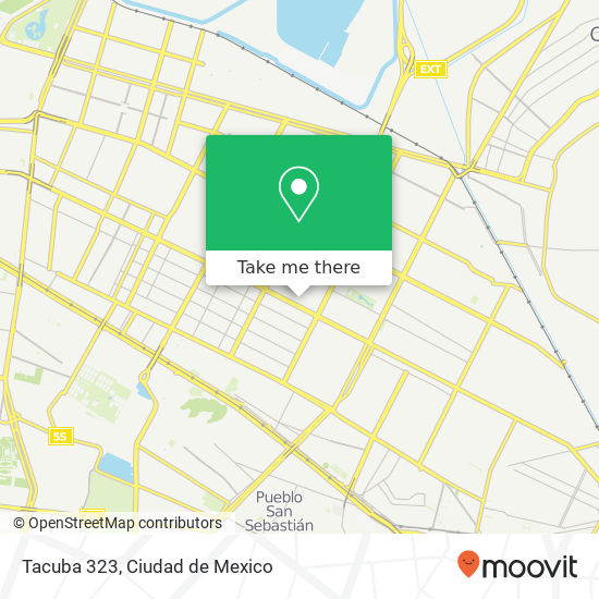 Mapa de Tacuba 323