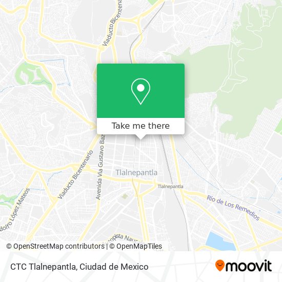 CTC Tlalnepantla map