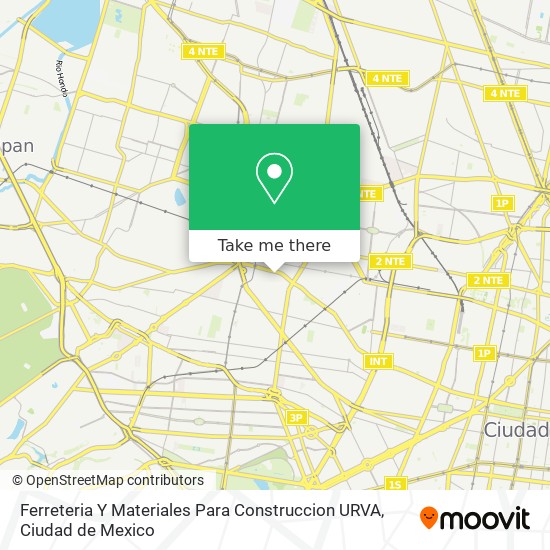 Ferreteria Y Materiales Para Construccion URVA map