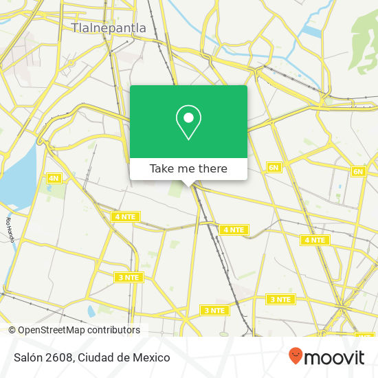 Salón 2608 map