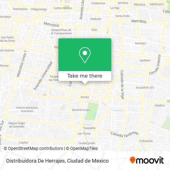 Distribuidora De Herrajes map