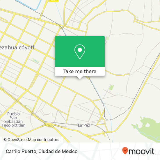 Carrilo Puerto map