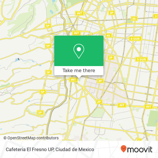 Cafeteria El Fresno UP map