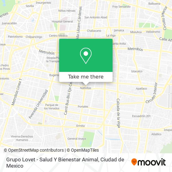 Grupo Lovet - Salud Y Bienestar Animal map