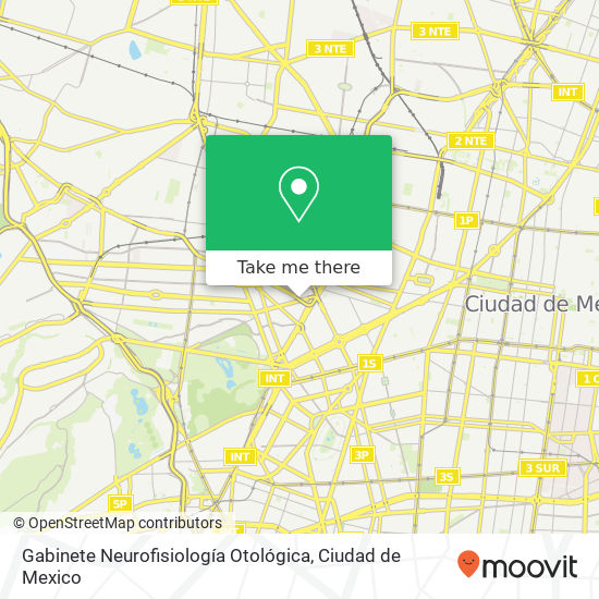 Gabinete Neurofisiología Otológica map