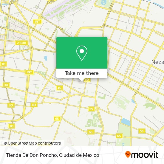 Mapa de Tienda De Don Poncho