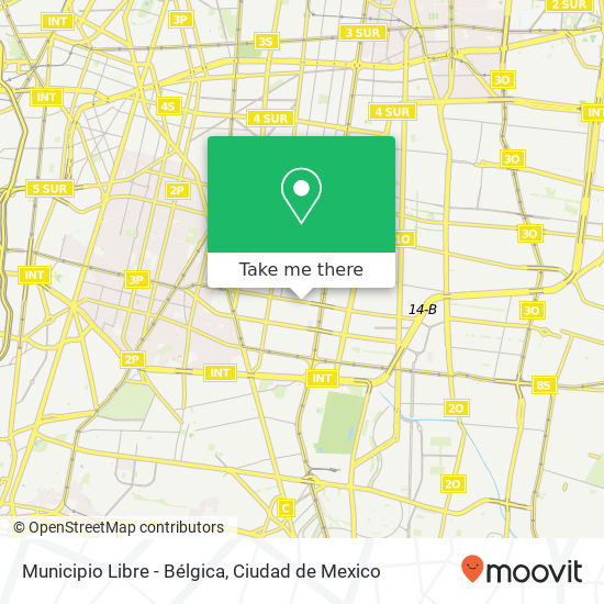 Mapa de Municipio Libre - Bélgica