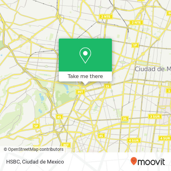 Mapa de HSBC