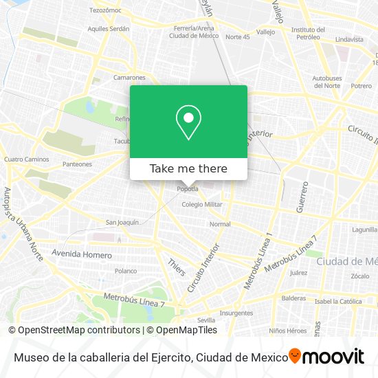 Museo de la caballeria del Ejercito map